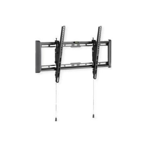 Soporte mural TV negro 77 cm ancho 43 cm alto