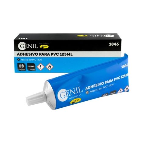 Adhesivo PVC para tuberías 125ml, GENIL (1/5)