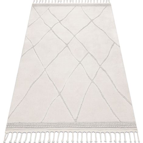 Alfombra BALANCE 8788 taupe - Geométrico, estructural, glamour beige 140x190 cm (1/5)