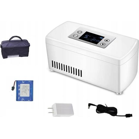 Mini frigorifero portatile per insulina alimentato elettricamente a 2-8 °C