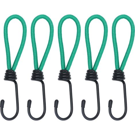 10 ganchos para lona, tensores elásticos para lona, correas elásticas para lonas de camping.