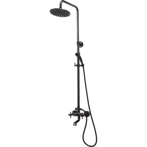 Colonne de douche, panneaux de douche Retro Black 1 (1/4)