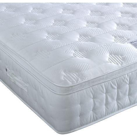 Anti Bed Bug 1500 Pocket Sprung Foam Pillow Top Mattress Single (1/3)