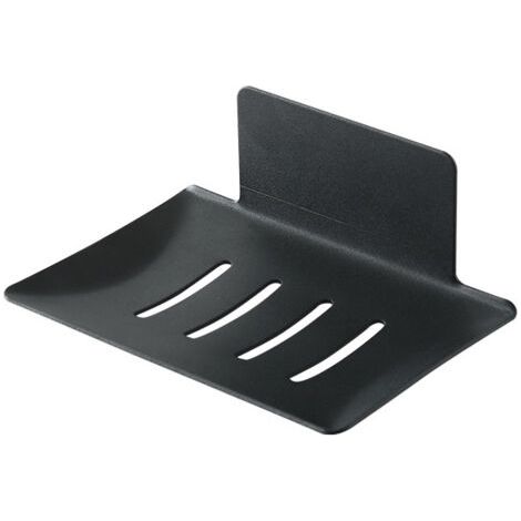 royaluxe-Porte Savon Mural sans Perçage,Porte Savon Douche,Support Savon Douche,Acier Inoxydable Porte Savon INOX Auto-Adhésif pour Stocker Eponges Brosses Savon pour Salle De Bain Cuisine Balcon (1/5)