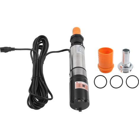 Ej.Life Tauchpumpe, gute Abdichtung, 12-V-DC-Solarpumpe, Kupfermotor mit 3500 U/min, 10 Meter maximaler Hub für die Bewässerung (1/5)