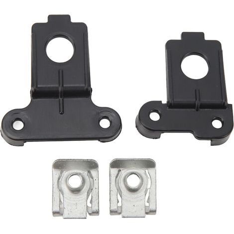 Jeffergarden Kit de réparation de languette de support de phare automobile côté gauche, Kit de réparation de languette de support de phare de voiture 2G0998225