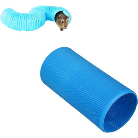 Tunnel estensibile per animali domestici, giocattolo per piccoli animali, giocattolo per criceti, diametro: 20 cm, lunghezza: 20-80 cm (1/5)