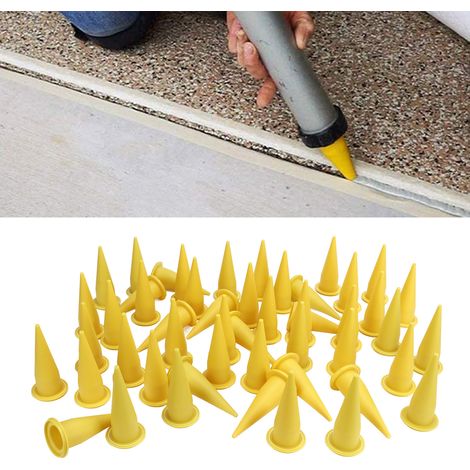 Applicateur de buse à ciment, outil pour concentré de mastic silicone, buse en caoutchouc souple pour mastic, applicateur de coulis (1/5)