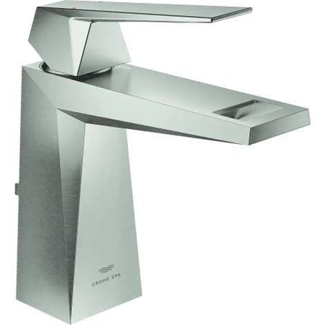 Grohe Allure Brilliant Monomando de lavabo 1/2" Tamaño M Supersteel Infinity Finish, 24341DC0