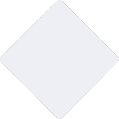 Miroir Adhésif Mural Miroir Domestique Pratique et Facile d'entretien en Acrylique Blanc Design Moderne et Minimaliste pour Salle de Bain (1/5)