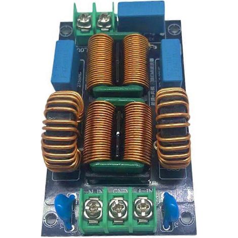 Carte de filtre de puissance CEM à 3 étages 4A 10A 20A 110V 220V Filtre EMI FCC Interférence-20A- (1/5)
