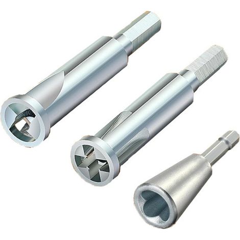 Kabelflechtgerät [3-teilig] [Kohlenstoffstahl] [Hochgeschwindigkeits] für flexible und starre Kabel (1/4)