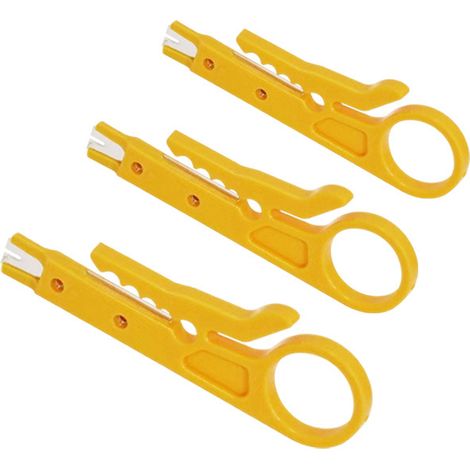 Dénudeur de fil 20pcs, dénudeur de fil trou, petit dénudeur de fil, outil de dénudage simple, pince à sertir de fil de filet, petit perforateur (1/5)