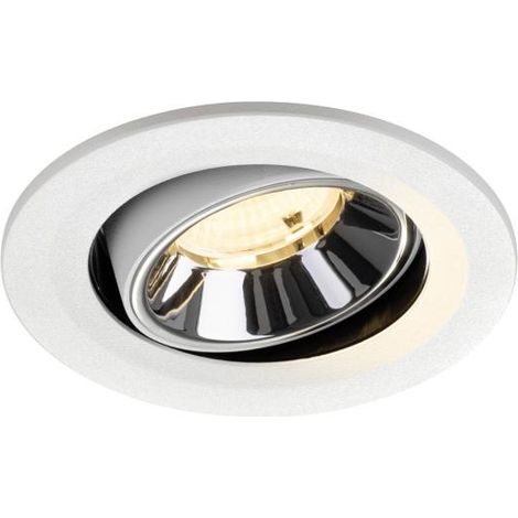 Spot encastré Numinos Move S blanc/chrome 3000K - 55 deg - 1009522