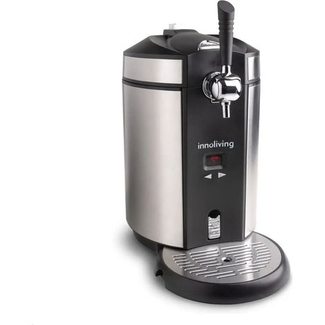 Innoliving Bierzapfanlage INN-858 für 5-Liter-Fässer mit Wasserkühlsystem und LED-Anzeige (1/2)