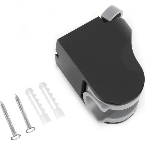 Support de douche réglable en ABS pour salle de bain, avec douchette et support pour douchette à main, pour usage domestique. (1/5)