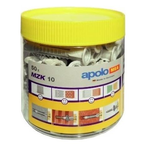 CELO 9641EXPMZK Taco multiuso de polietileno para cartón yeso con valona MZK 6x40 (Envase 10 ud) (1/4)
