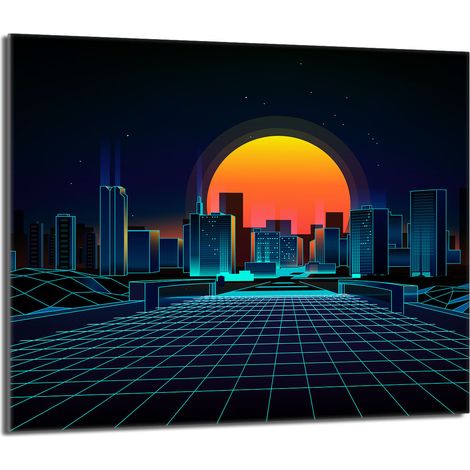 Placa protectora de vidrio para estufa 60x52 City (1/5)
