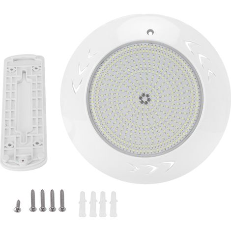 GARRYFIZH Lampe de piscine AC12V 468LED 35W, étanche IP68, lumière blanche, pour cour et jardin paysager. (1/5)