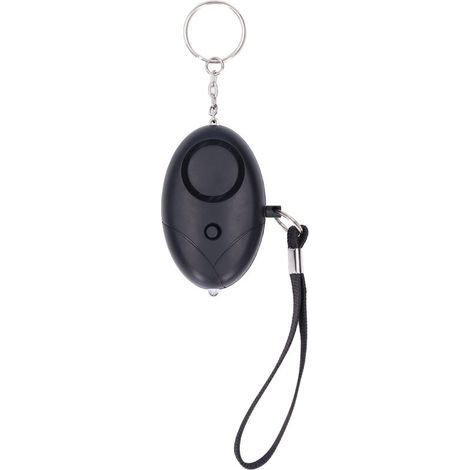 Alarme d'urgence 130DB Dispositif électronique d'autodéfense de sécurité très fort avec porte-clés pour la randonnée Camping (1/5)