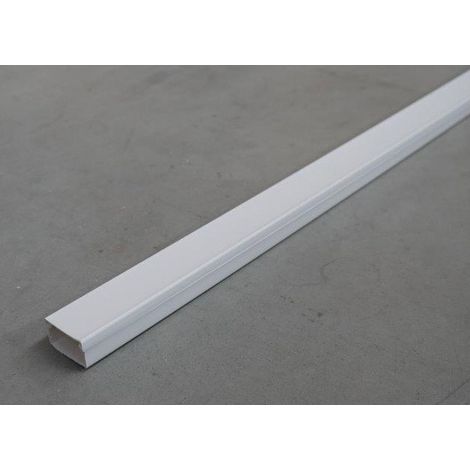 Moulure blanche 30x20mm au mètre – Pour finitions autour des portes et fenêtres – Facile à installer avec adhésifs ou clous