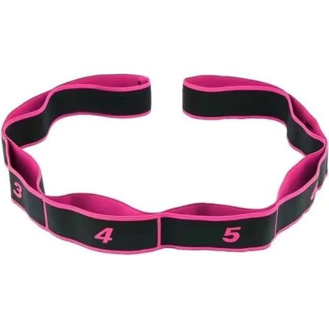 Widerstandsband für Krafttraining, verstellbares 8-Schlaufen-Fitness-Widerstandsband, verstellbares Widerstandsband für Yoga und Fitness (1/4)