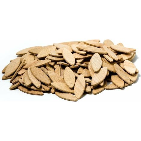 Lamelles d’assemblage taille 20, paquet de 100 pièces, Lamello, Chevilles plates en bois de hêtre de haute qualité pour les menuisiers et les projets de bricolage,type Lamello 20(56 x 24 x 4 mm) (1/5)