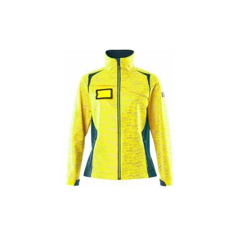 Mascot MASCOT® ACCELERATE SAFE Damen Softshell Jacke m. Reflexeffekten 19212-291-1744 Gr. XL hi-vis gelb/dunkelpetroleum