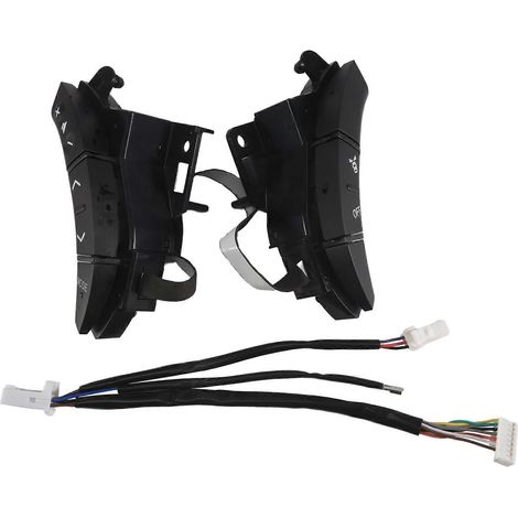 Interruptor de control multifunción del volante para Toyota Highlander Land Cruiser Prado 120 2004-09 Lexus GX470 Low (1/5)