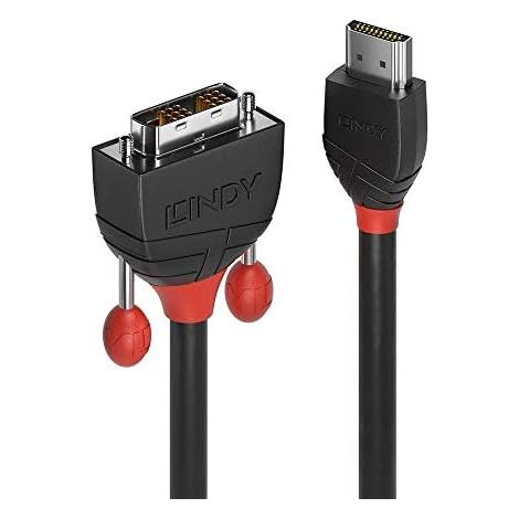 LINDY HDMI zu DVI-D Kabel, schwarz, 3 m (1/2)
