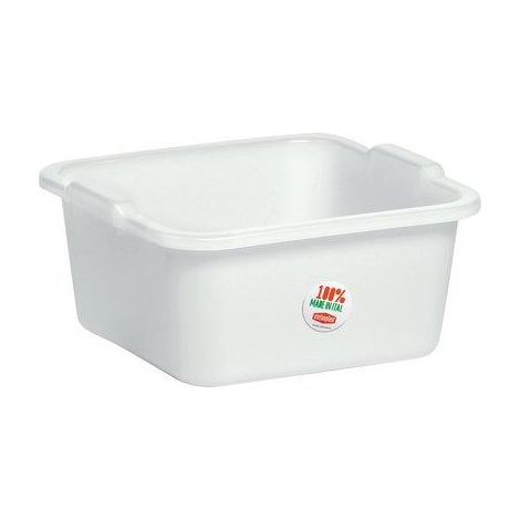BACINELLA QUADRA STEFANPLAST - PE LT 11 CM 34X34 H.CM 14- 5 pezzi