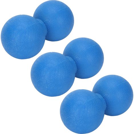 Erdnussförmiger Massageball zur Muskelentspannung und Regeneration nach dem Sport – Blau (1/5)