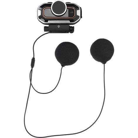 Casque audio V9 Pro pour moto, avec réduction de bruit, Bluetooth et intercom pour casque, idéal pour les longs trajets.
