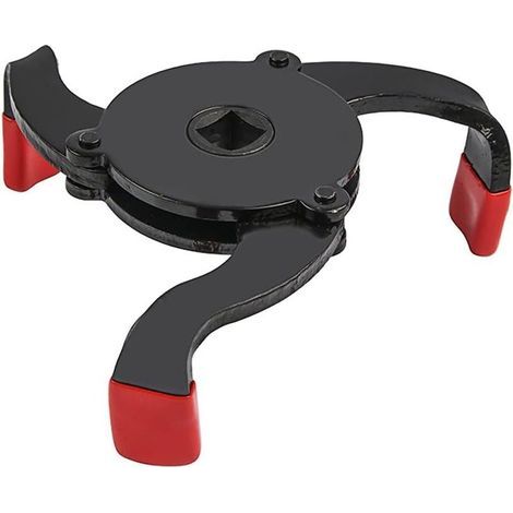 Clé pour filtre à huile 3 mâchoires, Ø 60 mm - 95 mm, clé de filtre à huile universelle, outil de filtre à huile pour voiture amovible (1/4)