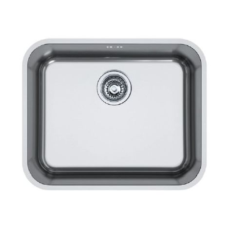 Mepamsa SQUARE 50.40 INOX - Fregadero De Cocina Acero 60 Cm 1 Cubeta 0 Escurridor Bajo Encimera (1/2)