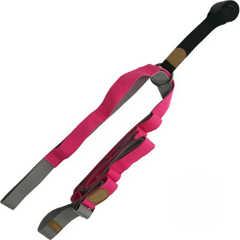 Bandes De Traction Pour Jambes - Fixation Porte - Pour Étirements Gymnastique Danse - 1 Pièce (1/5)
