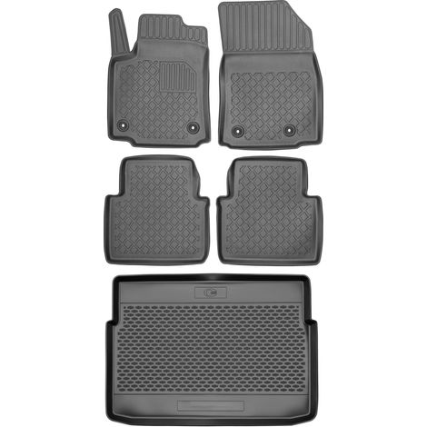 Juego de alfombrillas para coche y maletero para Opel Crossland X Crossover de 2017 (1/5)