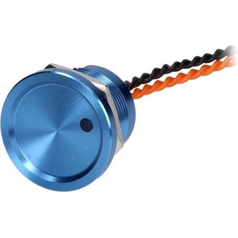 Pulsante piezoelettrico Pulsante aperto a riposo Arancione illuminato 0,2a/24vac/dc Ps223z10y11o12vd