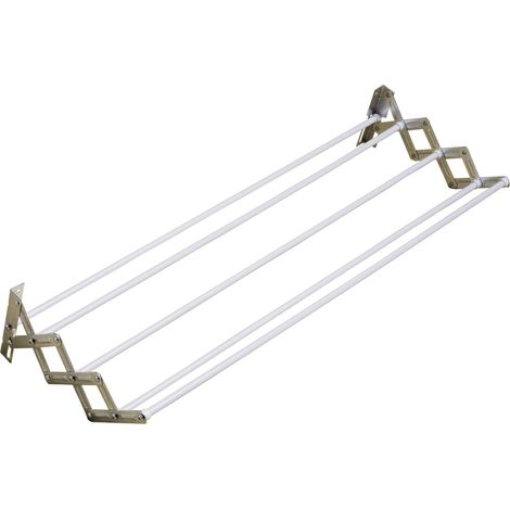 STENDIBIANCHERIA DA PARETE PANTOGRAFO 100 CM- 6,0 pz