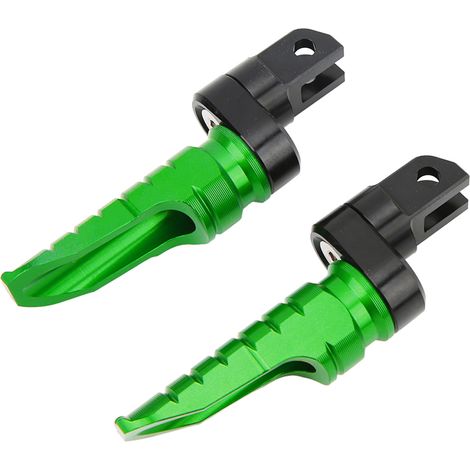 Repose-pieds avant de moto en alliage d'aluminium T6063, support de pédale de remplacement pour Benelli Tornado BN302S TNT Vert (1/5)