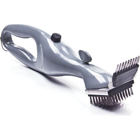 Steam Cleaning Brush, Stainless Steel BBQ Cleaning Brush Barbecue Brush for Charcoal or Gas Grill Accessory (1/3)