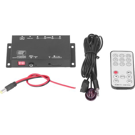 Enregistreur vidéo numérique mobile 4 canaux Mini MDVR 1080P adapté aux autobus scolaires, aux camions-citernes et aux véhicules de construction (1/5)