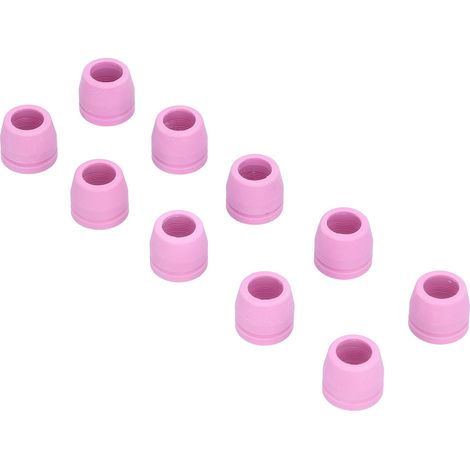 10 coupelles de protection AG-60F pour machine de découpe plasma, en céramique durable, avec buse sans contact