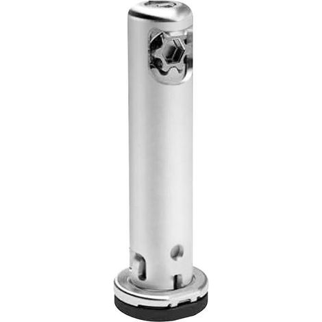 pie nivelador rekord tech h44 b/red.  regulable 25mm max. base redonda.