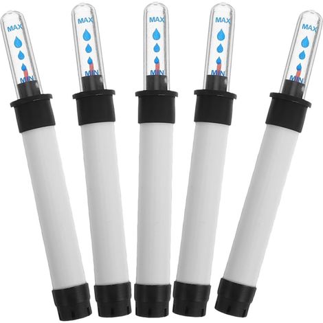 5 Stück Wasserstandsanzeiger für Blumentöpfe Kunststoff