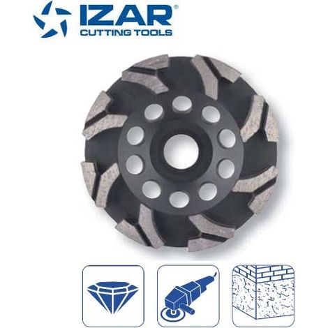 disque plateau diamant Izar forme de coupe Y de 115 mm