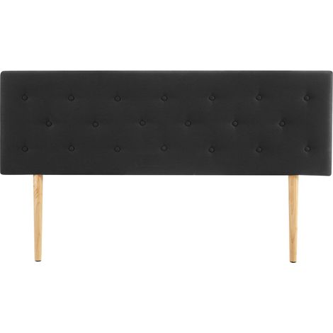 Tête de lit 160 cm LULINE Noir 160x190 cm
