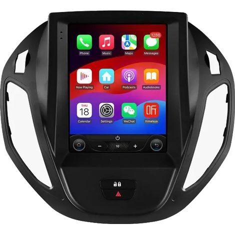 Sistema multimediale, sistema di navigazione, compatibilità con smartphone, compatibile con Ford Tourneo Transit 2012 - 2023, B-P4CP (4 core 4G 64G) (1/2)
