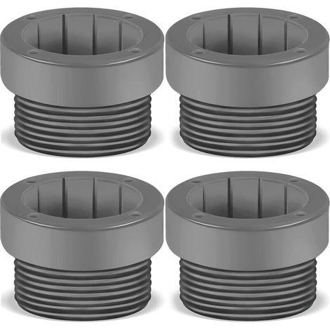 Kit de 4 adaptateurs pour stabilisateurs de parasol de piscine Housse universelle pour parasol de piscine, stabilisateur de mat et accessoires de fixation (1/4)