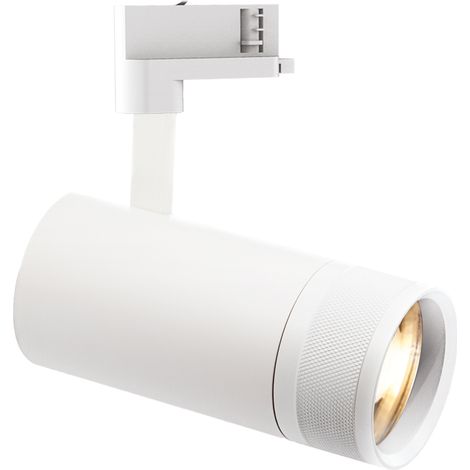 Illuminazione A Binario Contemporaneo Eos Alluminio Bianco Led 25W 4000K Ip20